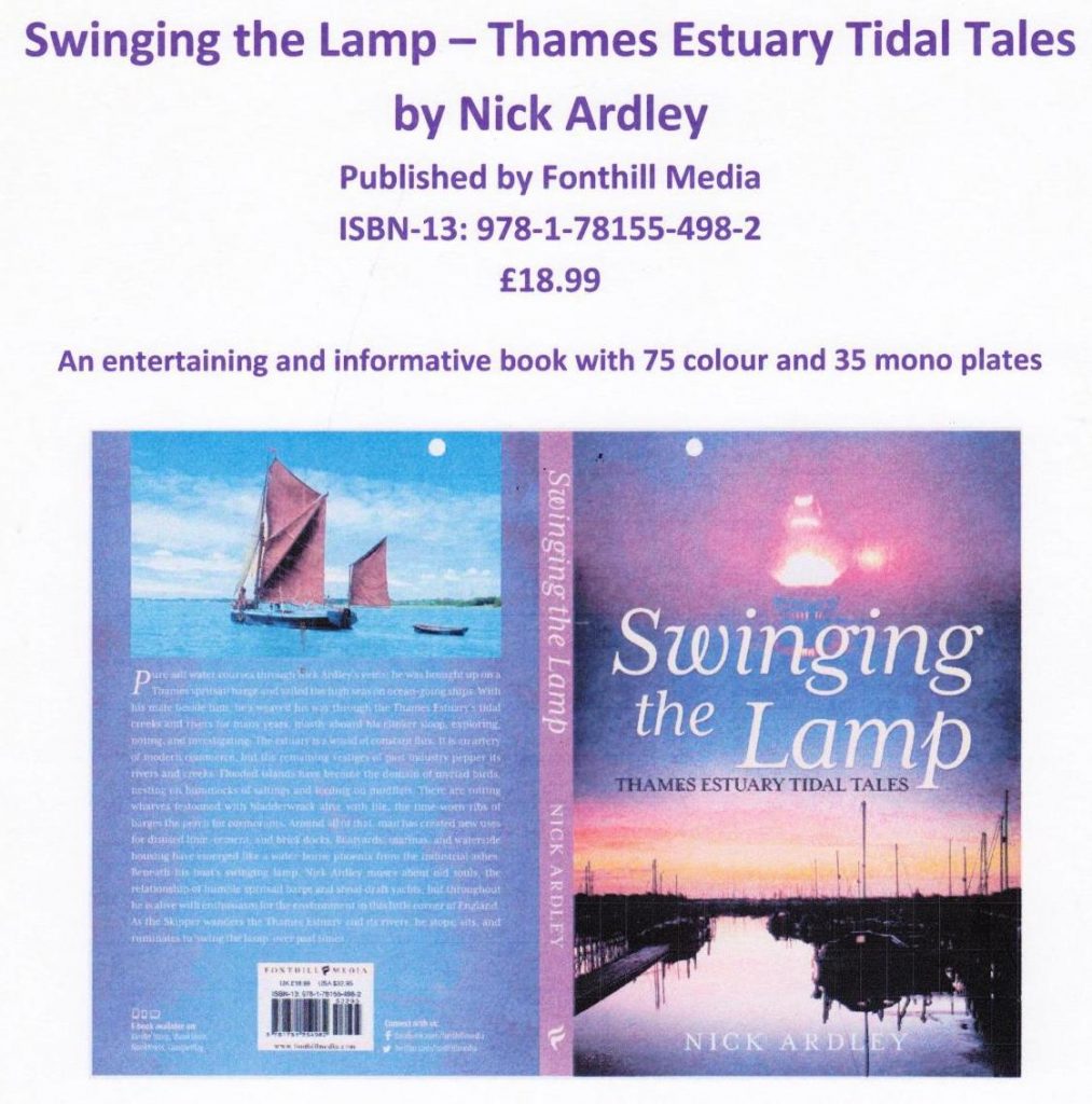 Nick Ardley book launch poster 