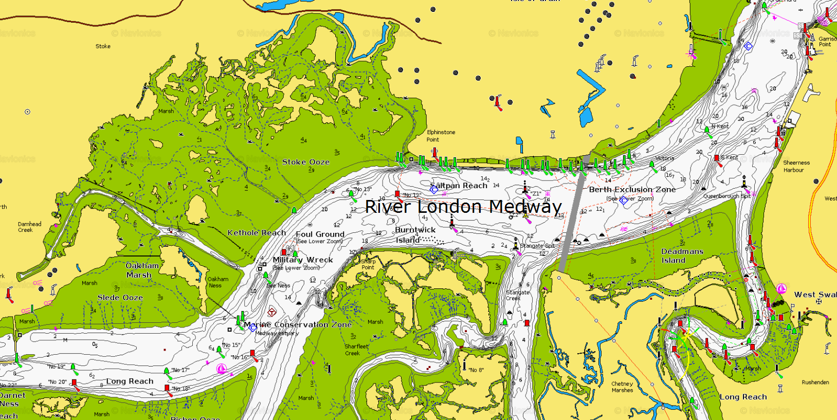 River London Medway 
