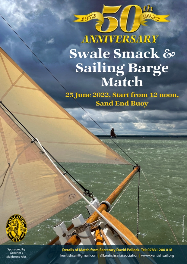 Swale Barge Match, 25 June Medway and Swale Boating Association
